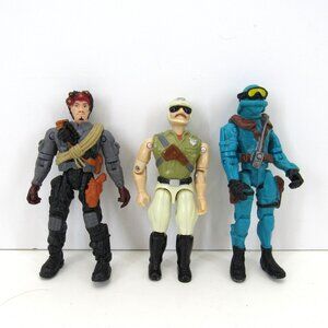 The Corps! Elite Triple Threat 4 Inch Action Figures Lot of 3 Read Description